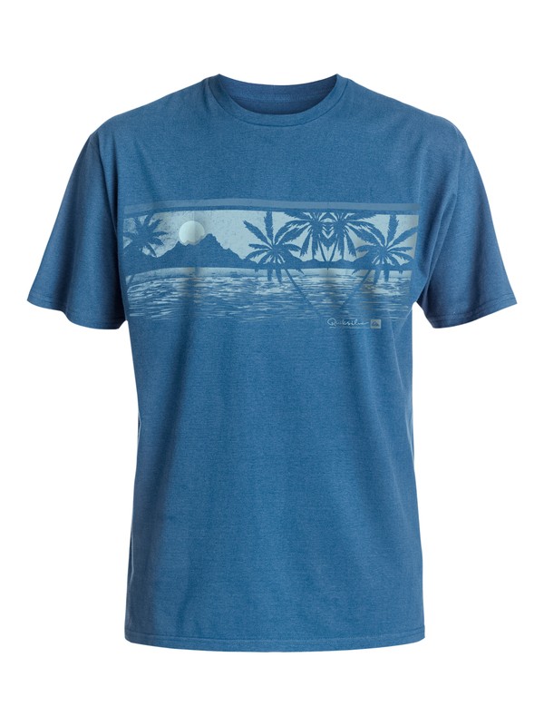 quiksilver, Waterman Wish You Were Here - T-Shirt, ENSIGN BLUE (brd0) 0 Waterman Wish You Were Here - T-Shirt AQMZT03144 Quiksilver