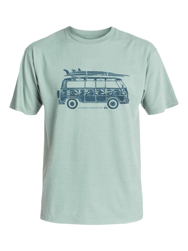 quiksilver, Waterman Kombi T-Shirt, BLUE SURF (bhb0) 0 Waterman Kombi T-Shirt AQMZT03164 Quiksilver