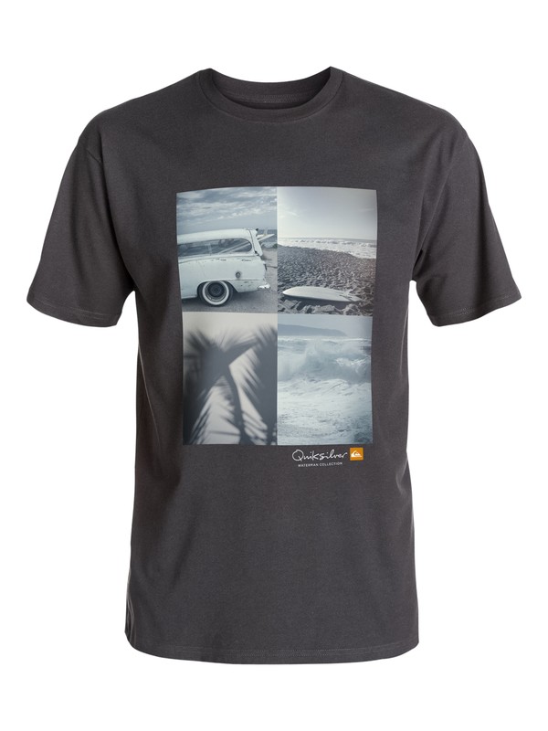 quiksilver, Waterman Quad View T-Shirt, TARMAC (kta0) 0 Waterman Quad View T-Shirt AQMZT03165 Quiksilver