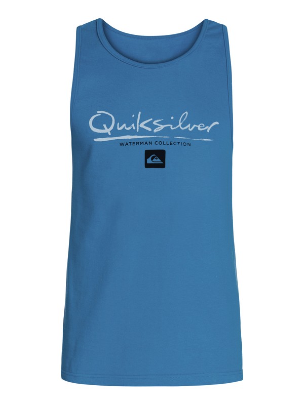 quiksilver, Waterman Gut Plaid Tank, ENSIGN BLUE (brd0) 0 Waterman Gut Plaid Tank AQMZT03168 Quiksilver