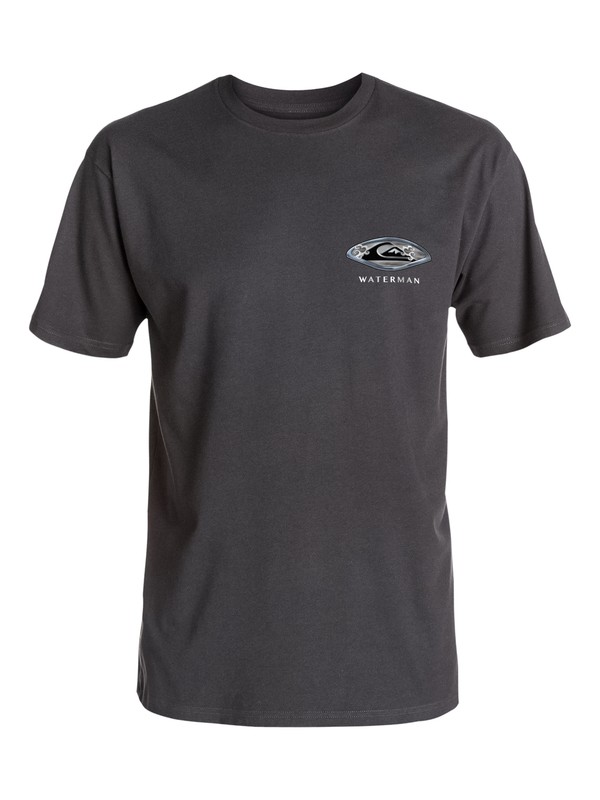 quiksilver, Waterman Sushi Wave Tee, TARMAC (kta0) 0 Waterman Sushi Wave Tee AQMZT03174 Quiksilver