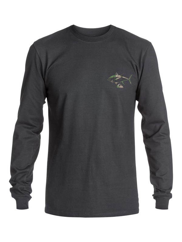 quiksilver, Waterman Tunafish Long Sleeve Tee, TARMAC (kta0) 0 Waterman Tunafish Long Sleeve Tee AQMZT03186 Quiksilver