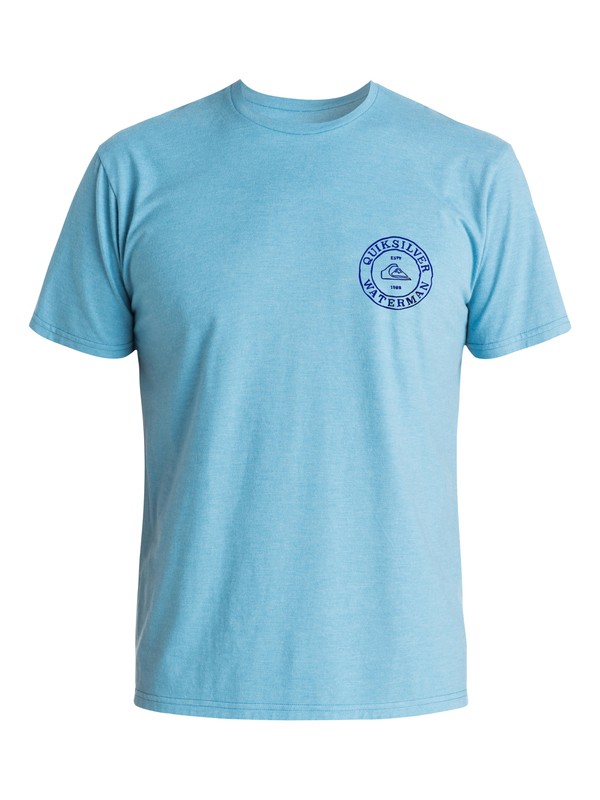 quiksilver, Waterman Deckhand Tee, NIAGARA HEATHER (bkth) 0 Waterman Deckhand Tee AQMZT03190 Quiksilver