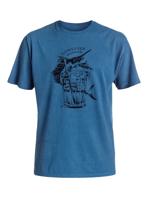 quiksilver, Waterman Bottoms Up Tee, ENSIGN BLUE (brd0) 0 Waterman Bottoms Up Tee AQMZT03192 Quiksilver