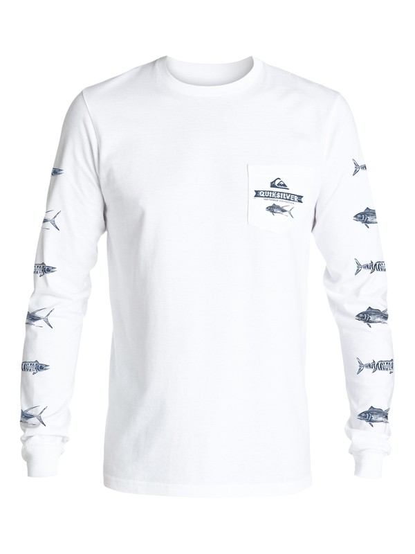 quiksilver, Waterman Open Ocean - Long Sleeve T-Shirt, WHITE (wbb0) 0 Waterman Open Ocean - Long Sleeve T-Shirt AQMZT03199 Quiksilver