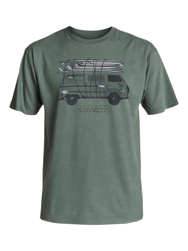 quiksilver, Waterman All In - T-Shirt, WREATH HEATHER (glw0) 0 Waterman All In - T-Shirt AQMZT03205 Quiksilver