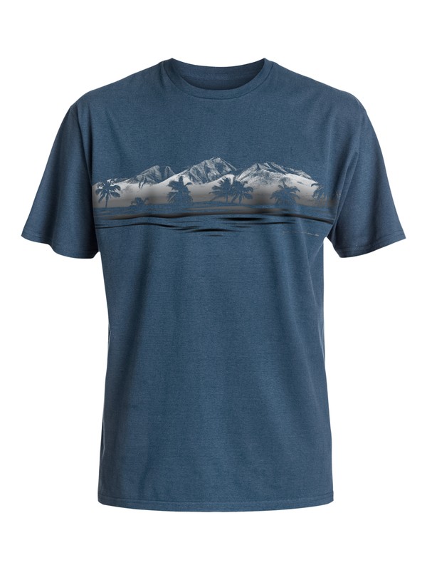 quiksilver, Waterman Coast To Coast - T-Shirt, MAJOR BLUE (bsm0) 0 Waterman Coast To Coast - T-Shirt AQMZT03207 Quiksilver