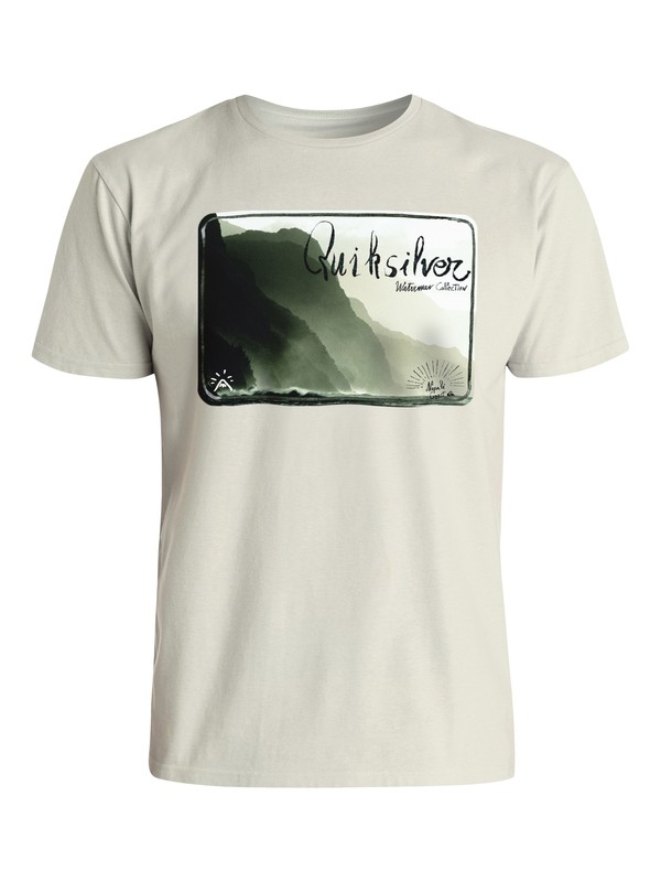 quiksilver, Waterman Napali Coast - T-Shirt, OATMEAL HEATHER (wcd0) 0 Waterman Napali Coast - T-Shirt AQMZT03209 Quiksilver