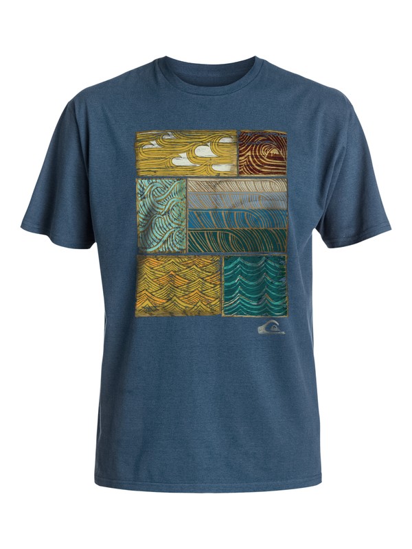 quiksilver, Waterman Britt Tee, MAJOR BLUE (bsm0) 0 Waterman Britt Tee AQMZT03214 Quiksilver