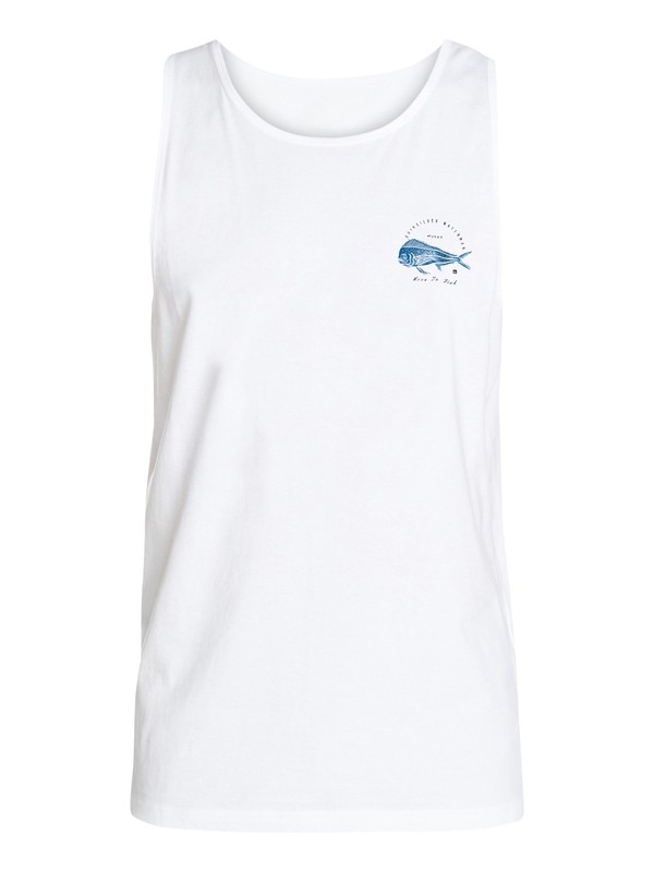 quiksilver, Waterman Live To Fish Tank, WHITE (wbb0) 0 Waterman Live To Fish Tank AQMZT03218 Quiksilver