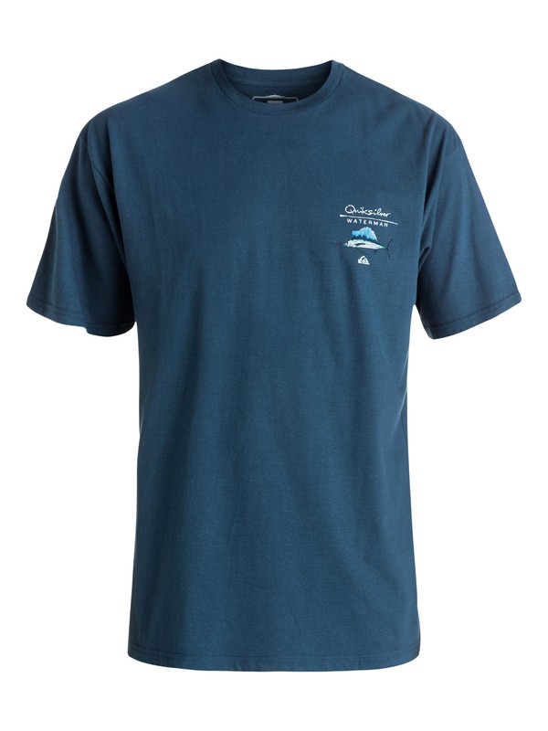 quiksilver, Hombres camiseta Sail On, MAJOR BLUE (bsm0) 0 Hombres camiseta Sail On AQMZT03228 Quiksilver