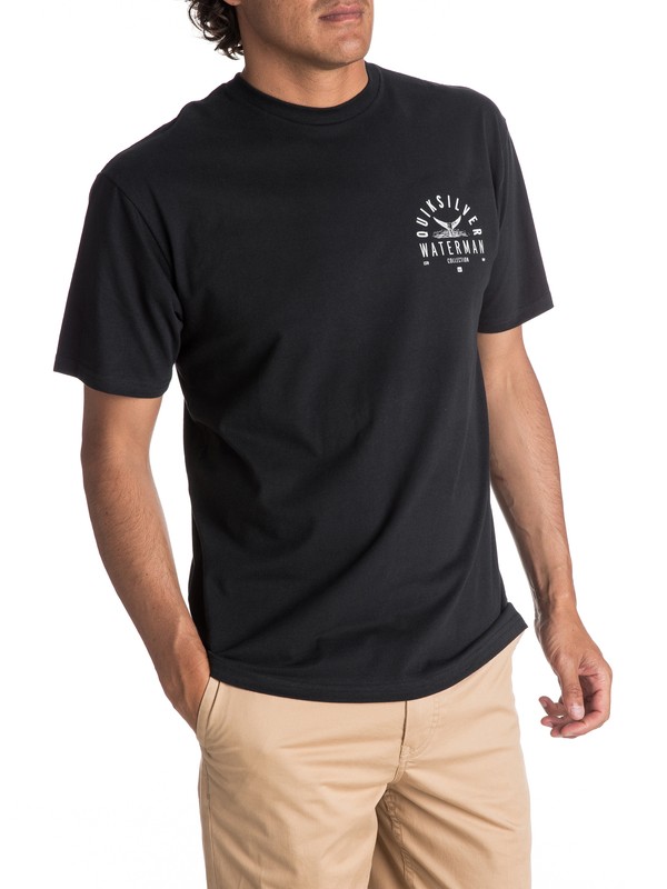 quiksilver, Wtr Way Of Life Tee, BLACK (kvj0) 0 Wtr Way Of Life Tee AQMZT03262 Quiksilver