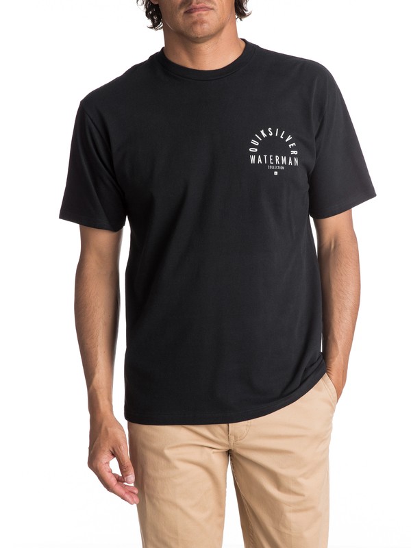 quiksilver, Hombres Camiseta Stay Tuned, BLACK (kvj0) 0 Hombres Camiseta Stay Tuned AQMZT03264 Quiksilver