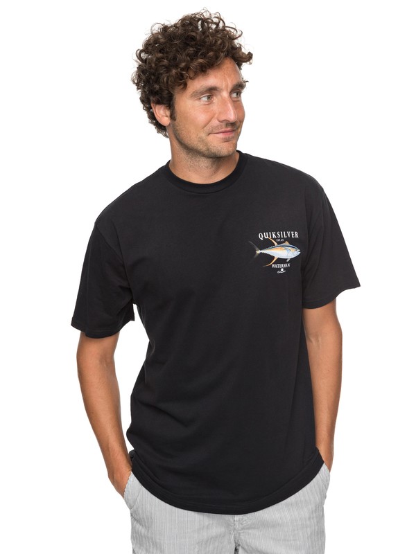 quiksilver, Waterman Golder Session Tee, BLACK (kvj0) 0 Waterman Golder Session Tee AQMZT03272 Quiksilver