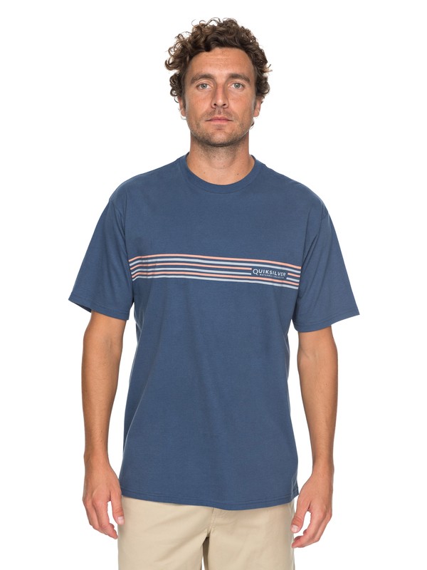 quiksilver, Waterman Striper Tee, DARK DENIM (brq0) 0 Waterman Striper Tee AQMZT03273 Quiksilver