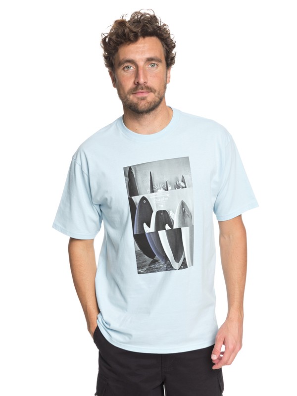 quiksilver, Waterman Board Room Tee, CRYSTAL BLUE (bfa0) 0 Waterman Board Room Tee AQMZT03298 Quiksilver