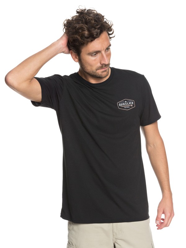 quiksilver, Camiseta Técnica QWC Waterman, BLACK (kvj0) 0 Camiseta Técnica QWC Waterman Negro AQMZT03301 Quiksilver