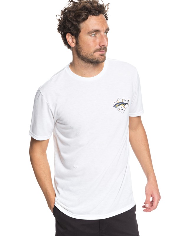quiksilver, Waterman Hot Tuna Technical Tee, WHITE (wbb0) 0 Waterman Hot Tuna Technical Tee White AQMZT03302 Quiksilver
