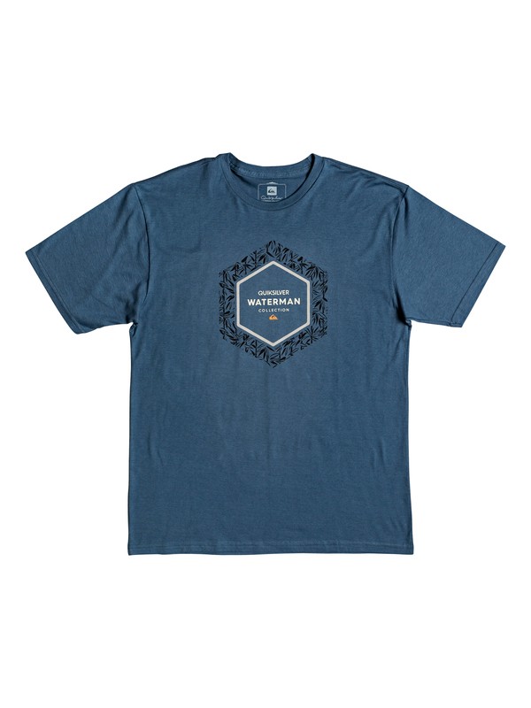 quiksilver, Waterman Bamboo Fields Tee, ORION BLUE (brg0) 0 Waterman Bamboo Fields Tee Blue AQMZT03303 Quiksilver