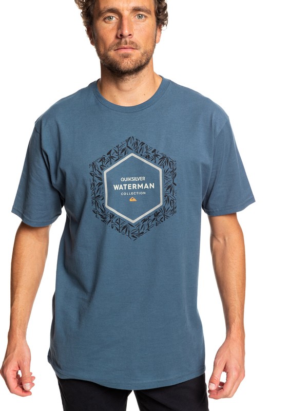 quiksilver, Waterman Bamboo Fields Tee, ORION BLUE (brg0) 0 Waterman Bamboo Fields Tee AQMZT03303 Quiksilver
