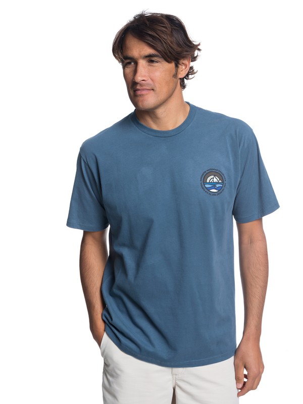 quiksilver, Camiseta Northwest, ORION BLUE (brg0) 0 Camiseta Northwest AQMZT03308 Quiksilver