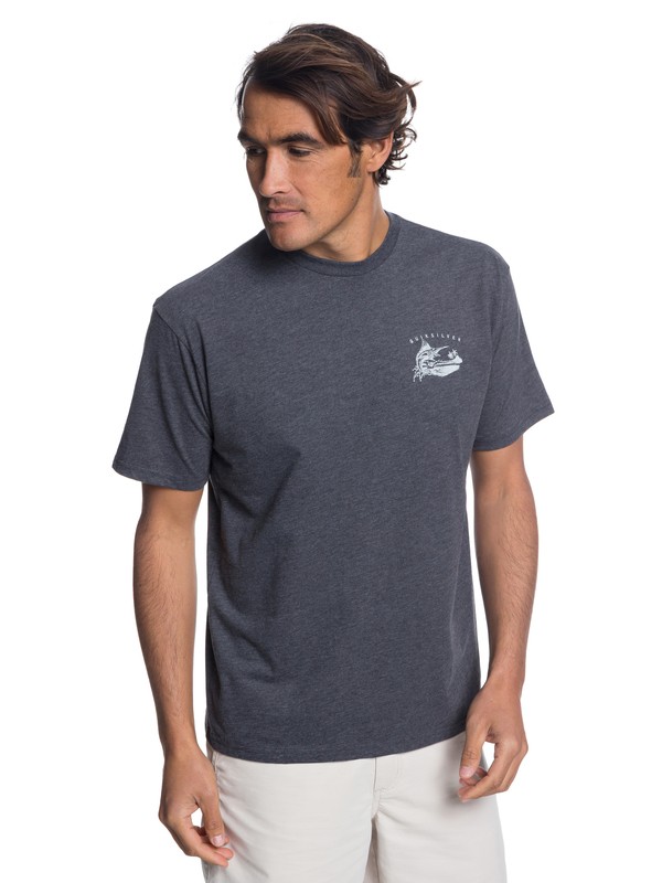quiksilver, Camiseta The Jumper, CHARCOAL HEATHER (ktah) 0 Camiseta The Jumper AQMZT03313 Quiksilver