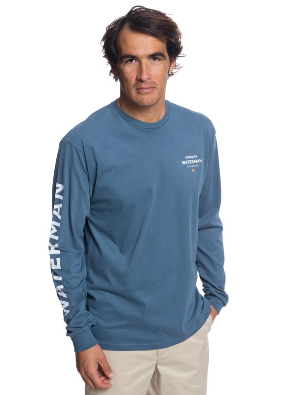 quiksilver, Camiseta Manga Larga Righty, ORION BLUE (brg0) 0 Camiseta Manga Larga Righty Azul AQMZT03315 Quiksilver