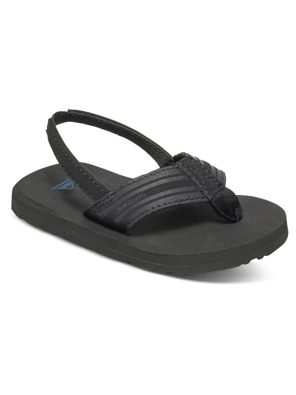 quiksilver, Boy's 2-7 Monkey Wrench Sandals, BLACK/BLACK/BROWN (xkkc) 0 Boy's 2-7 Monkey Wrench Sandals AQTL100002 Quiksilver
