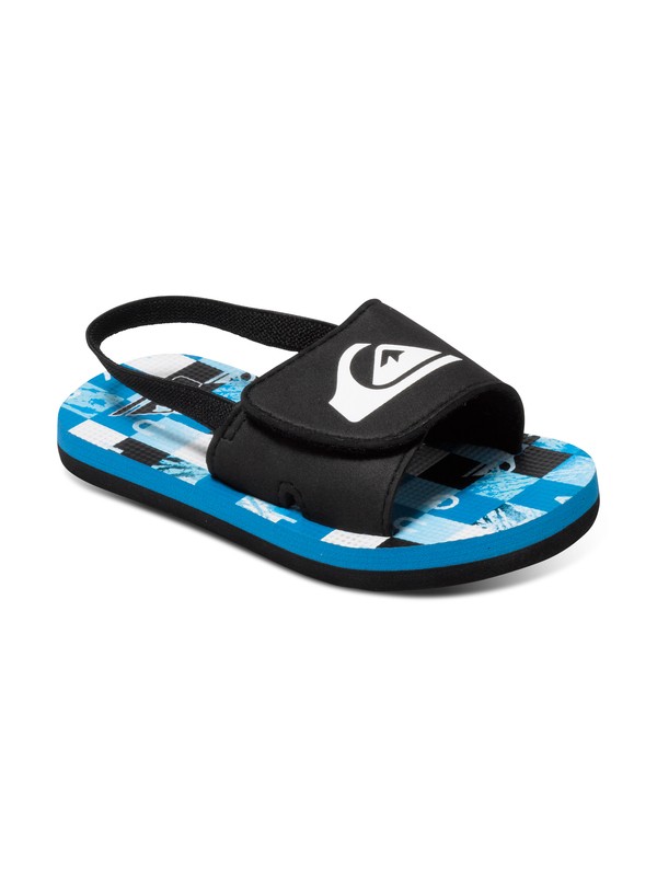 quiksilver, Molokai Layback Slide - Tongs pour Bébés, BLACK/BLUE/WHITE (xkbw) 0 Molokai Layback Slide - Tongs pour Bébés AQTL100005 Quiksilver