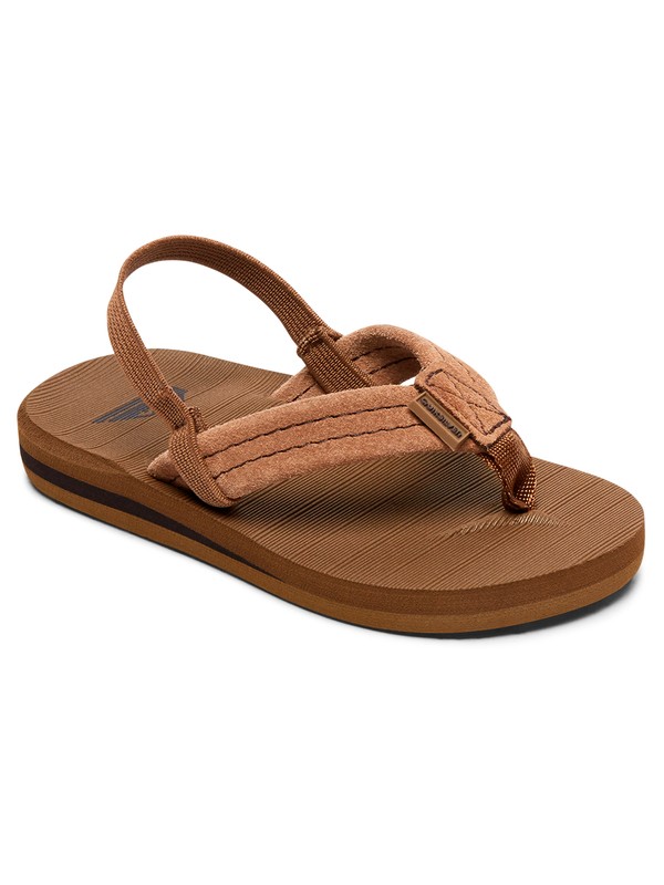 quiksilver, Carver Suede - Leather Sandals, TAN - SOLID (tkd0) 0 Carver Suede - Leather Sandals Beige AQTL100057 Quiksilver