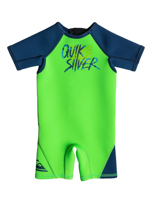 quiksilver, Syncro 1.5mm - Muta estiva a maniche corte, F. LIME/ INK BLUE (xggk) 0 Syncro 1.5mm - Muta estiva a maniche corte AQTW503001 Quiksilver