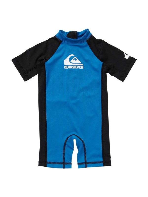 quiksilver, SHORE POUND SS SPRINGSUIT, BLUE (bqn0) 0 SHORE POUND SS SPRINGSUIT AQTWR00012 Quiksilver