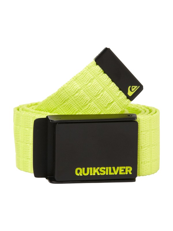 quiksilver, Ripcord Belt, LIME GREEN (lim) 0 Ripcord Belt AQYAA00012 Quiksilver