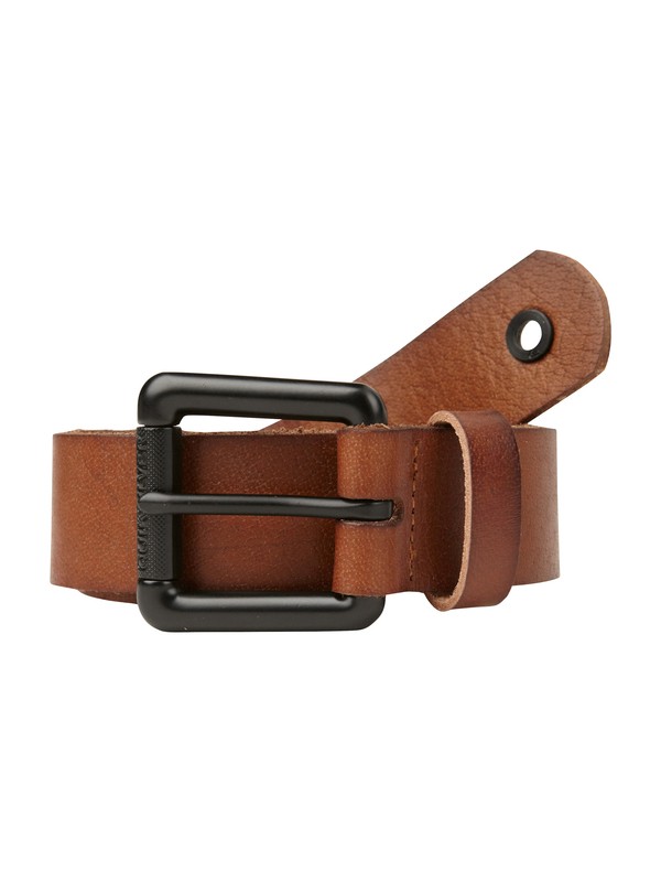 quiksilver, Flipside Leather Belt, RUSTIC (cpg0) 0 Flipside Leather Belt AQYAA00033 Quiksilver