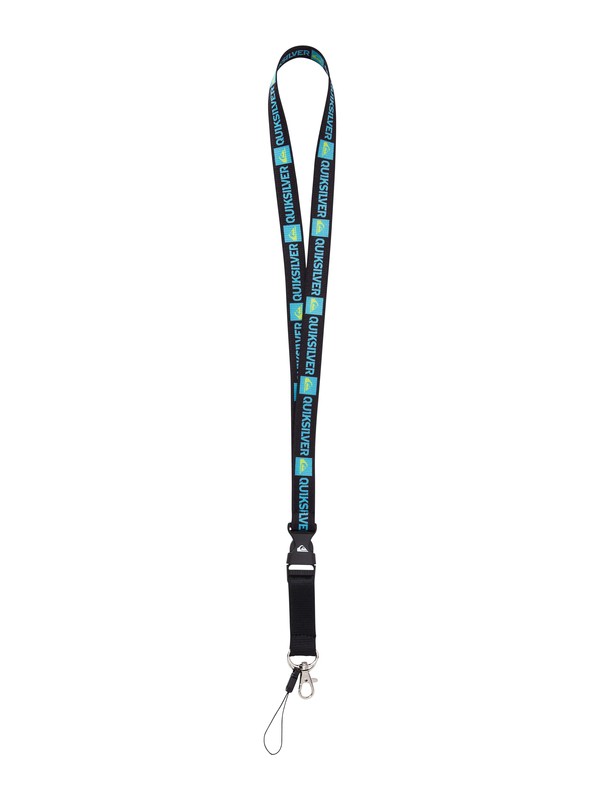 quiksilver, Leash Lanyard, LAGOON (bhr0) 0 Leash Lanyard AQYAA00110 Quiksilver