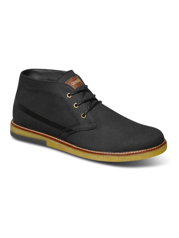 quiksilver, Marquez Canvas Shoes, BLACK/BLACK/BLUE (xkkb) 0 Marquez Canvas Shoes AQYB700004 Quiksilver