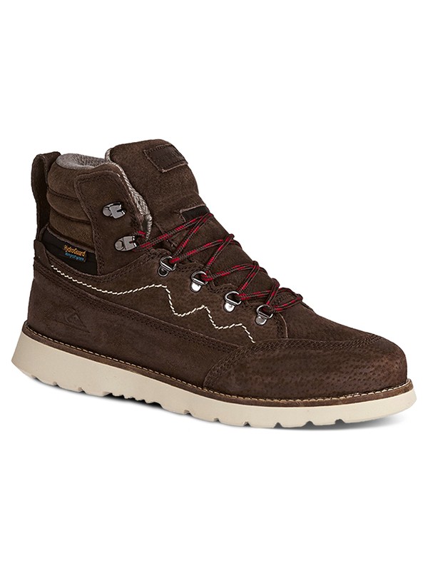 quiksilver, Acllas - Lace-Up Boots, BROWN/BLACK/BROWN (xckc) 0 Acllas - Lace-Up Boots Brown AQYB700017 Quiksilver