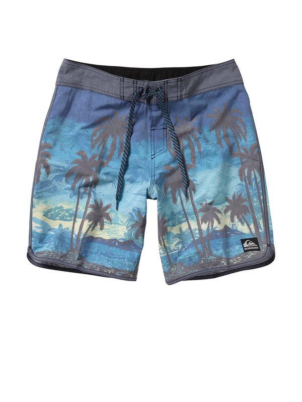 quiksilver, YG Sky Palms 20" Boardshorts, ARCTIC BLUE (aib) 0 YG Sky Palms 20" Boardshorts AQYBS00023 Quiksilver