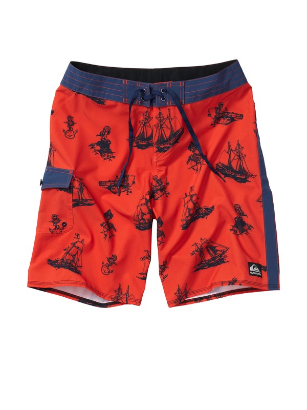 quiksilver, SQUALLS, VINTAGE RED (rqf6) 0 SQUALLS AQYBS00051 Quiksilver