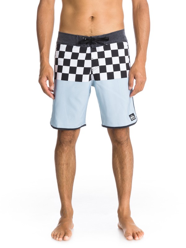 quiksilver, OG SCALLOP PRINT UE19, ICICLE (bfg0) 0 OG SCALLOP PRINT UE19 AQYBS00339 Quiksilver