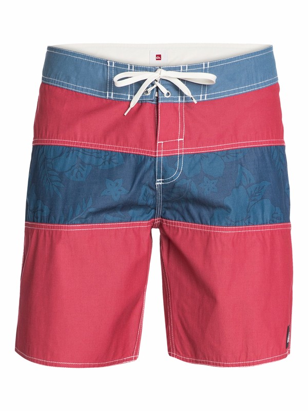quiksilver, Stripe Floral 18” Boardshorts, MO STRIPE FLORAL AMERICAN BEAU (rpy6) 0 Stripe Floral 18” Boardshorts AQYBS03000 Quiksilver