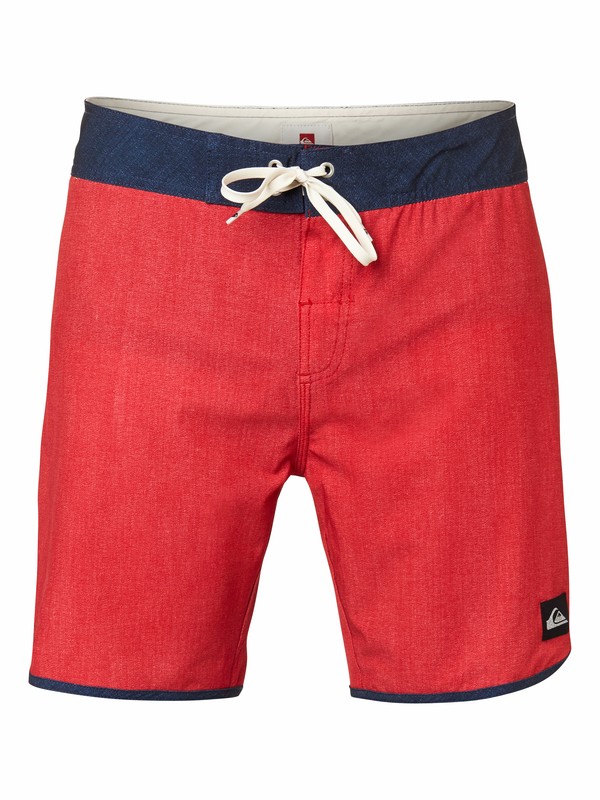 quiksilver, Modern Originals Scallop Solid 18", AMERICAN BEAUTY (rpy0) 0 Modern Originals Scallop Solid 18" AQYBS03015 Quiksilver