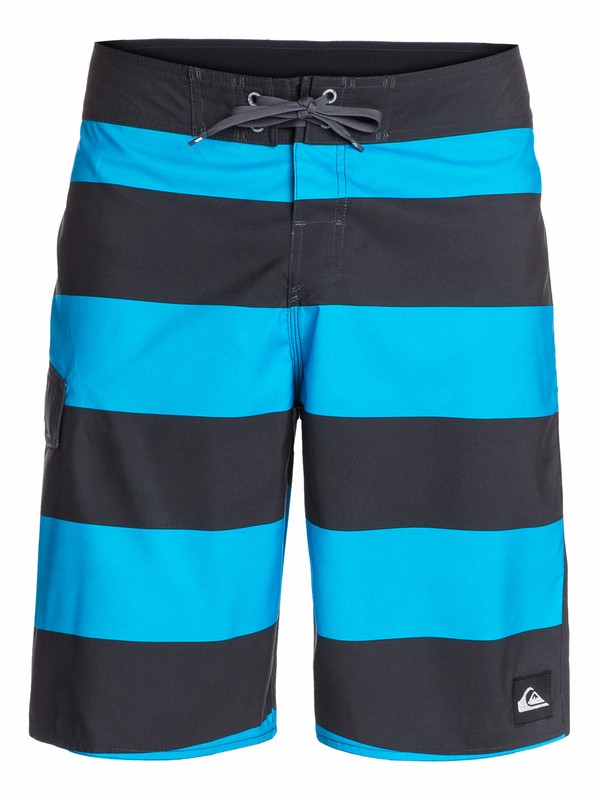 quiksilver, STEERAGE U21, STEERAGE CYAN STRIPE (bmj3) 0 STEERAGE U21 AQYBS03036 Quiksilver