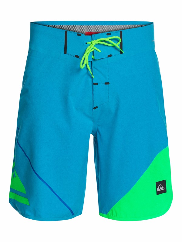 quiksilver, AG47 New Wave Bonded 19" Boardshorts, NEW WAVE PERFORMER BONDED NEON (bnm6) 0 AG47 New Wave Bonded 19" Boardshorts AQYBS03116 Quiksilver