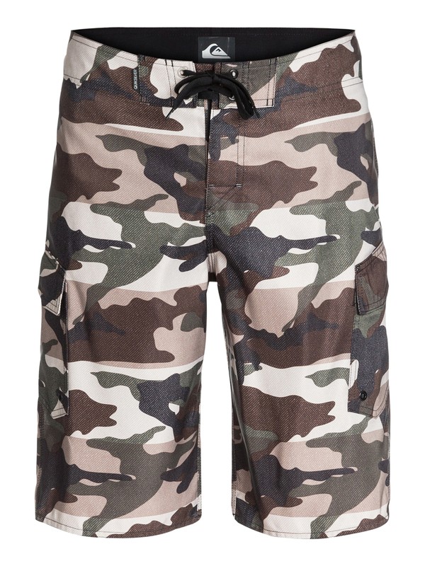 quiksilver, Manic Camo 22" Boardshorts, MANIC CAMO FOREST NIGHT (csn6) 0 Manic Camo 22" Boardshorts AQYBS03150 Quiksilver