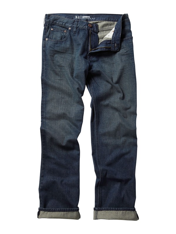 quiksilver, Double Up Jeans, 32" Inseam, MODERN INDIGO (bsn0) 0 Double Up Jeans, 32" Inseam AQYDP00024 Quiksilver