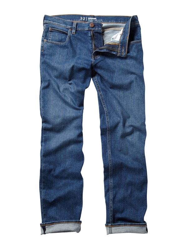 quiksilver, Sequel Jeans, 30" Inseam, MEDIUM BLUE (bqp0) 0 Sequel Jeans, 30" Inseam AQYDP00028 Quiksilver
