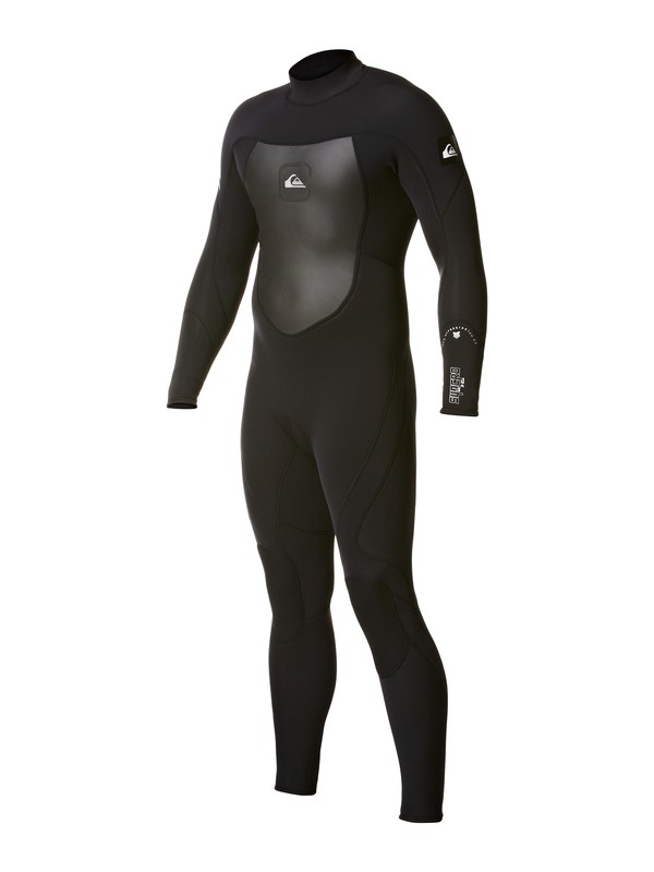 quiksilver, Syncro 3/2 Back Zip Flat Lock Wetsuit, BLACK (kvd0) 0 Syncro 3/2 Back Zip Flat Lock Wetsuit AQYFL00000 Quiksilver