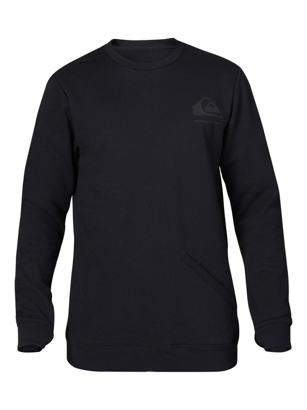 quiksilver, ALIGNED FLEECE 15, CAVIAR (kvk0) 0 ALIGNED FLEECE 15 AQYFT00121 Quiksilver