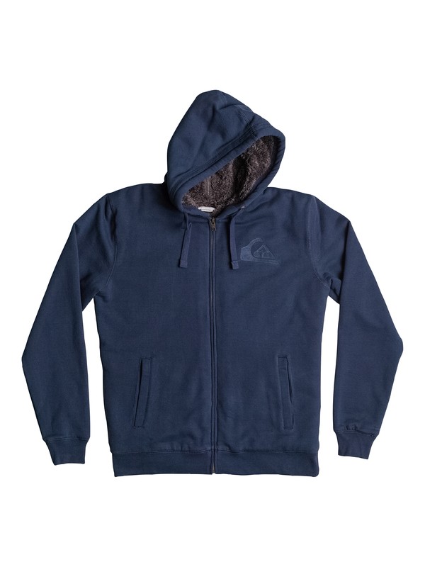 quiksilver, Kadam Sherpa Hoodie, NAVY BLAZER (byj0) 0 Kadam Sherpa Hoodie AQYFT03018 Quiksilver